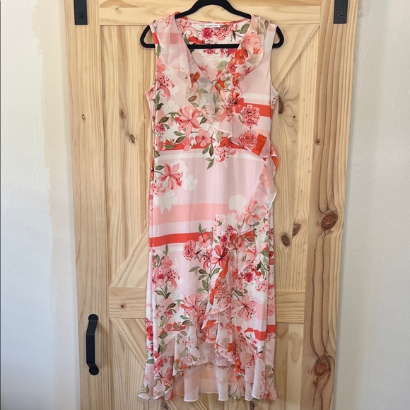 Calvin Klein Floral Sleeveless Dress - Picture 1 of 9